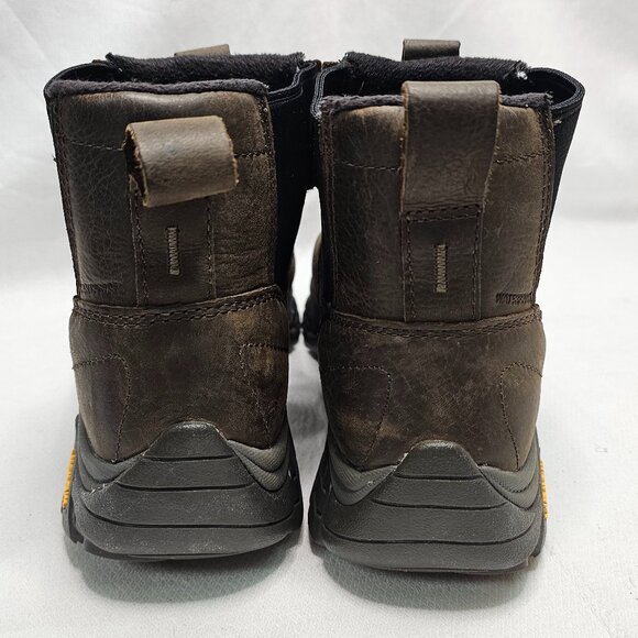 Merrell Moab Adventure Chelsea Boots Brown Leather J88453 Waterproof Mens Size 8 - Picture 5 of 13